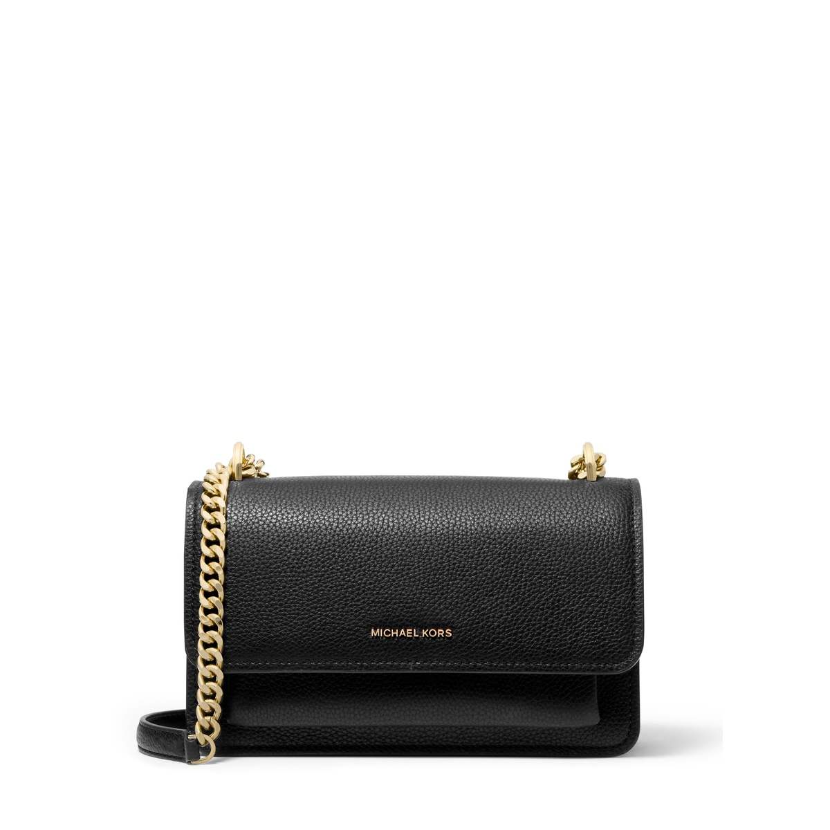 Claire Large Pebbled Leather Convertible Shoulder Bag