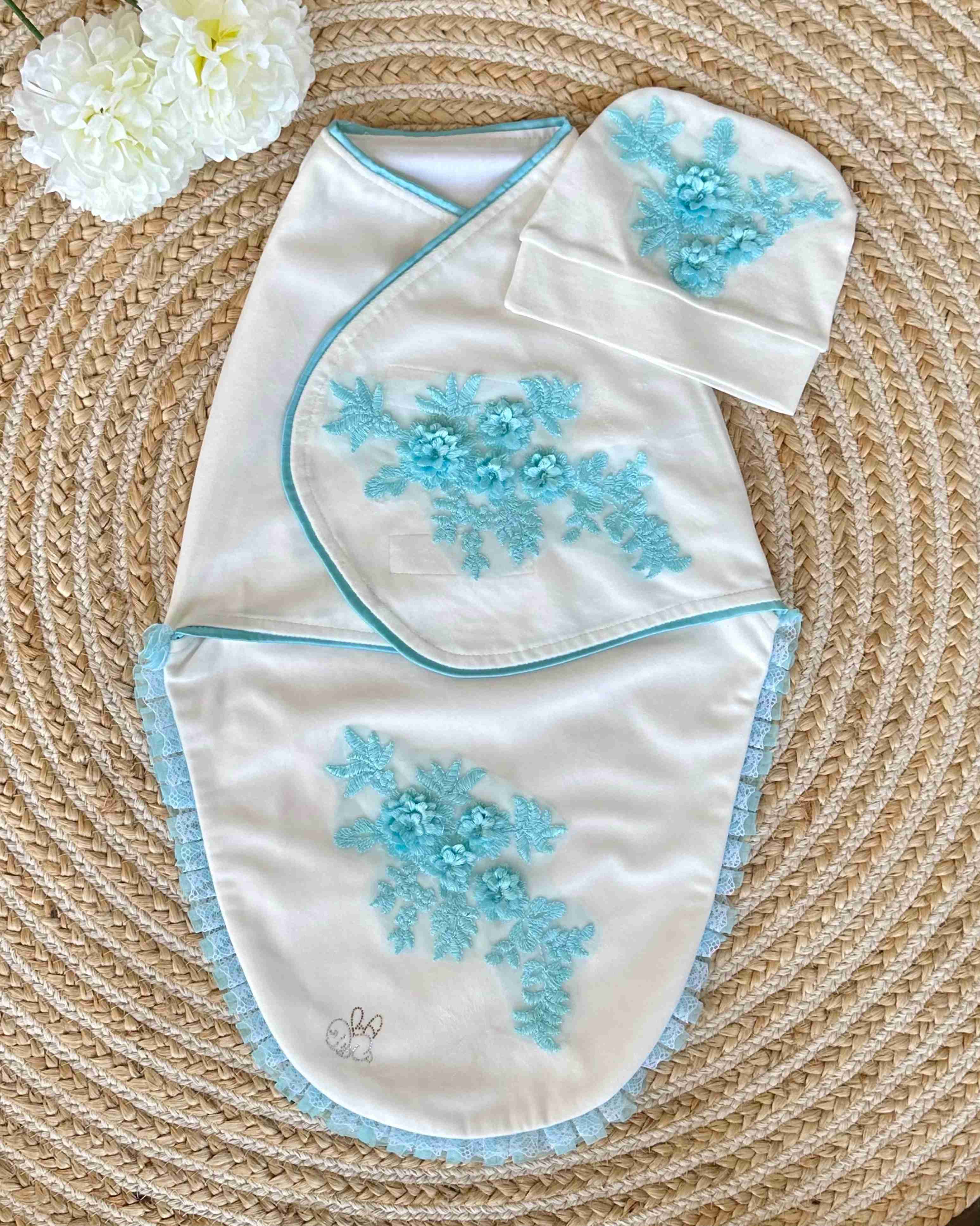 SAPPHIRE DREAM SWADDLE SET