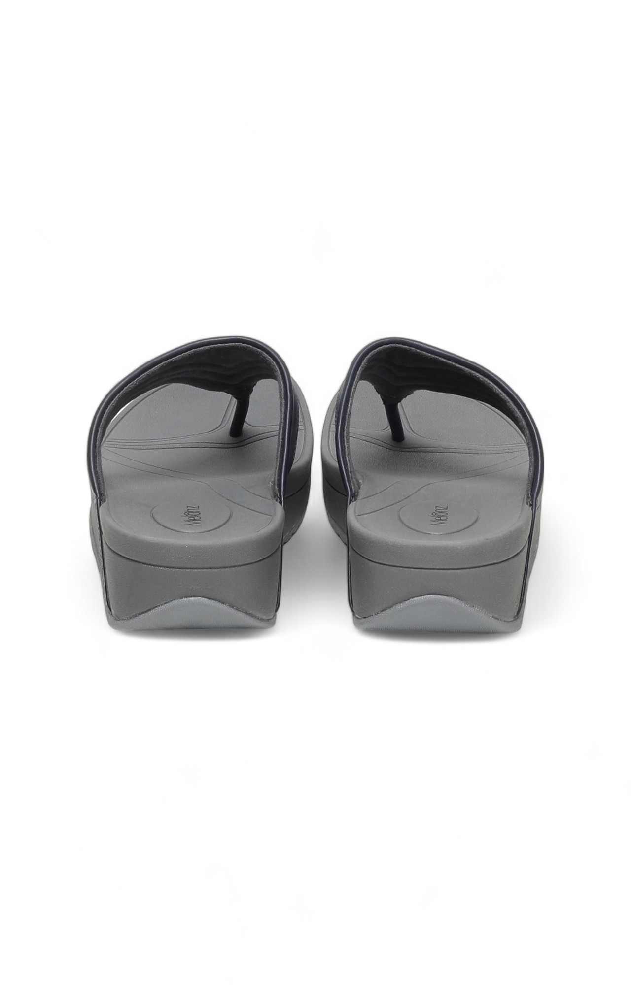 Women Blue Quilted Thong Flip Flops