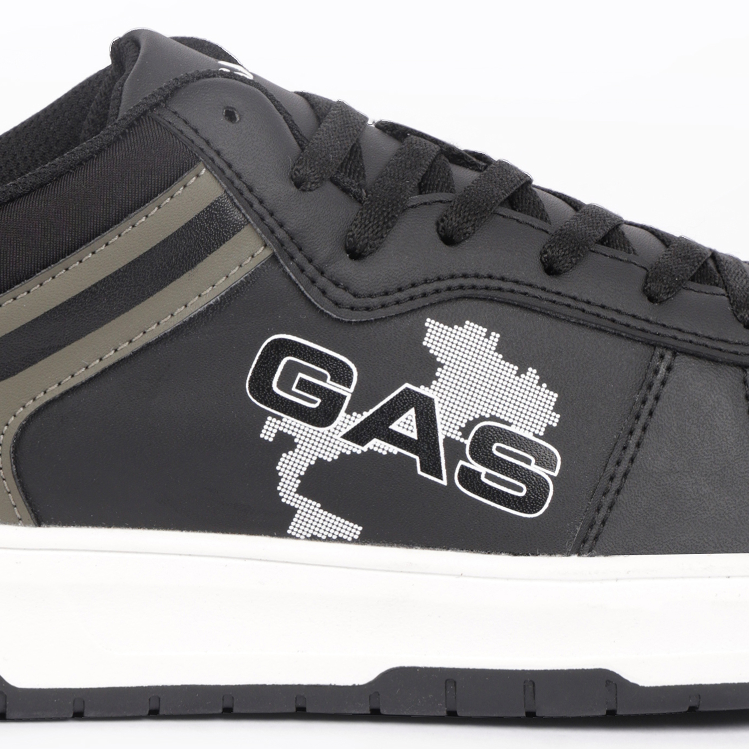 Men WarpMode Olive Black Sneakers