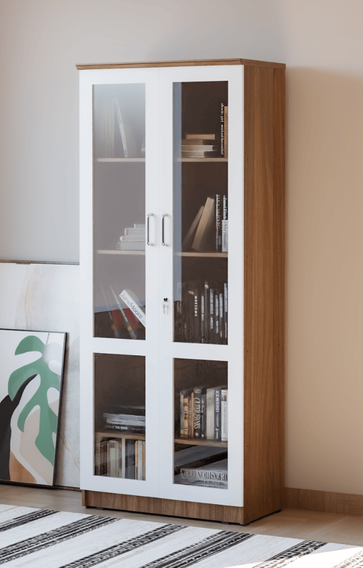 Buku Bookshelf - Leon Teak