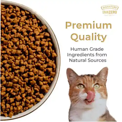 Grain Zero Ocean Fish, Sardine & Mackerel Mother and Kitten Cat Dry Food