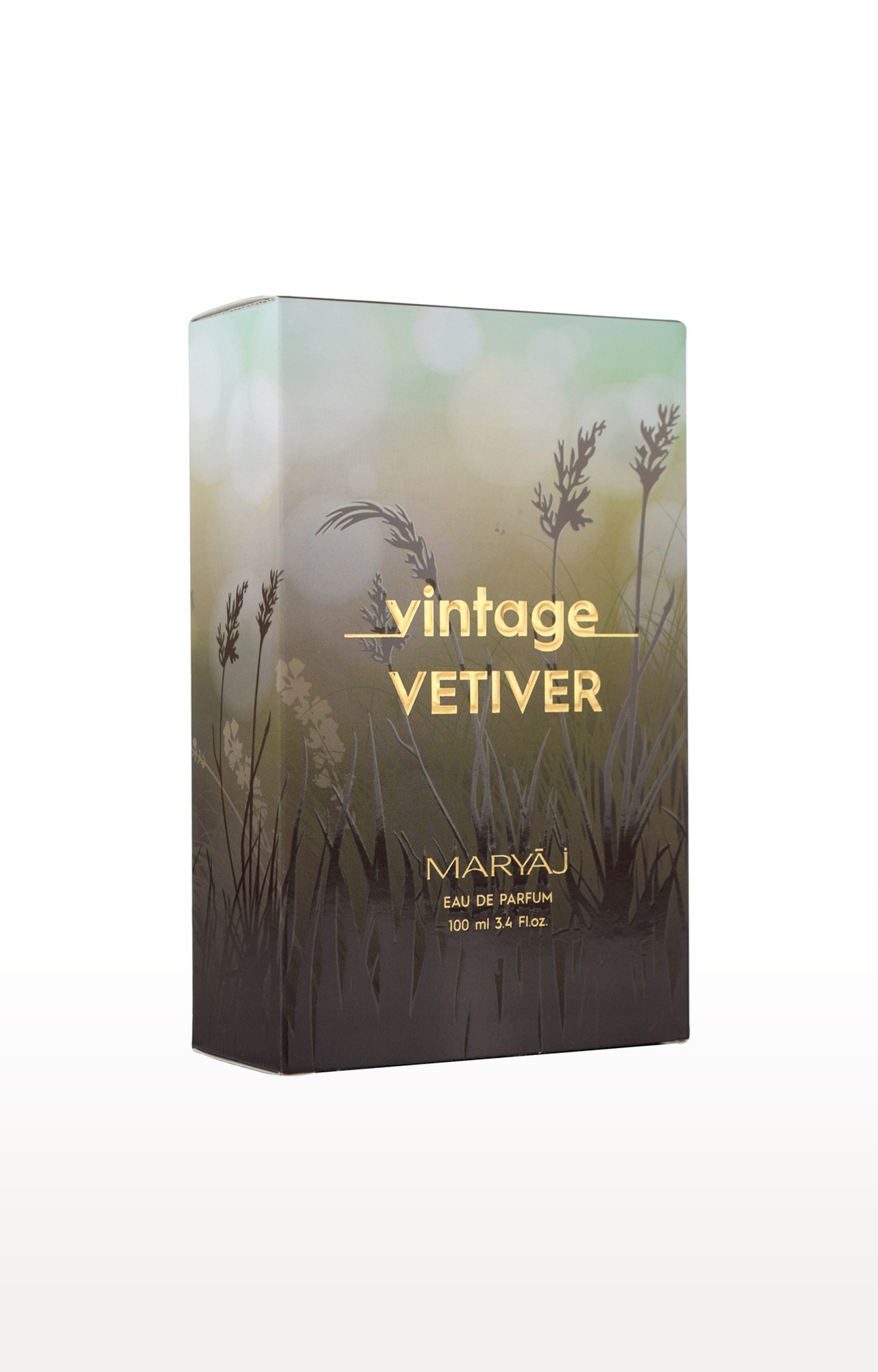 Maryaj Vintage Vetiver Gift for Man and Women Eau De Parfume 100ML Long Lasting Scent Spray Gift for Man and Women
