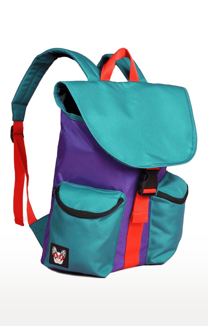MADBRAG | Unisex Green Mad-Pack Hyacinth Backpack 1