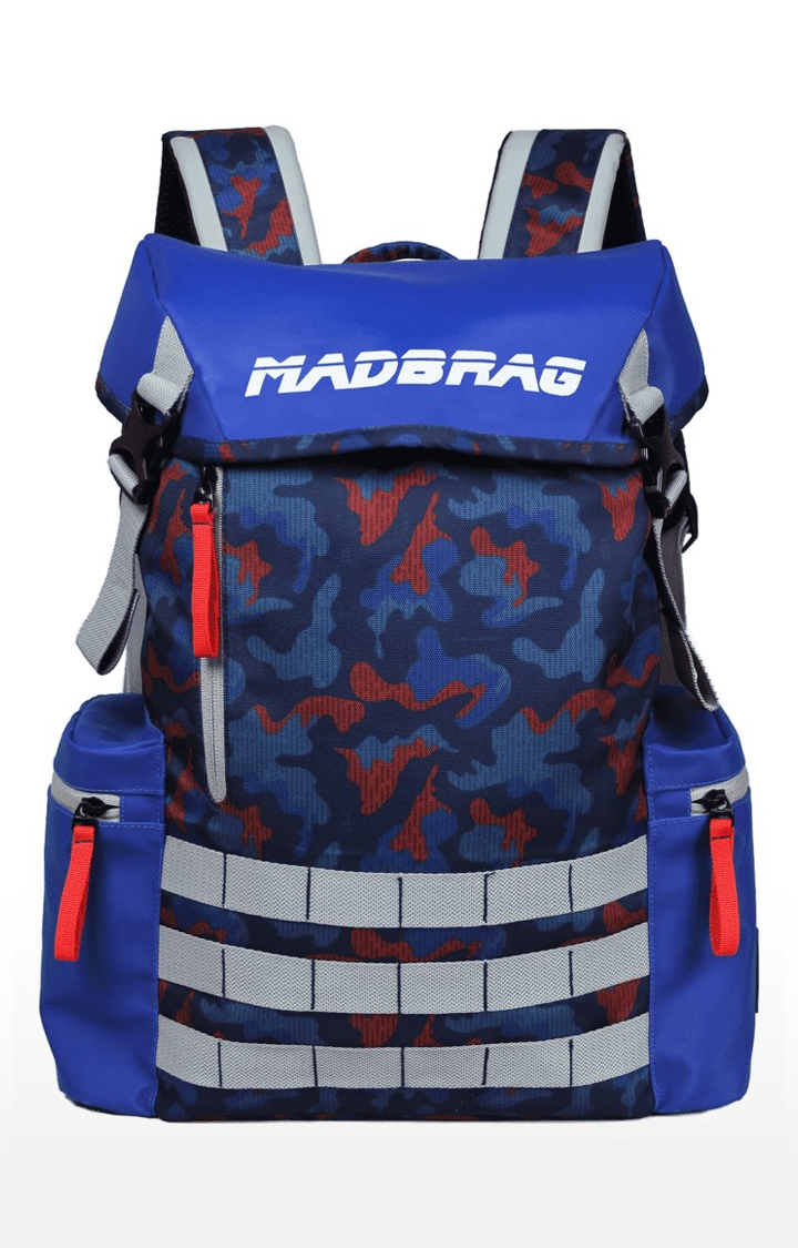 MADBRAG | Unisex Blue Larkspur Backpack