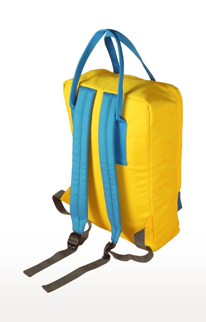 MADBRAG | Unisex Yellow Mad-Pack Buttercup Small Backpack 1