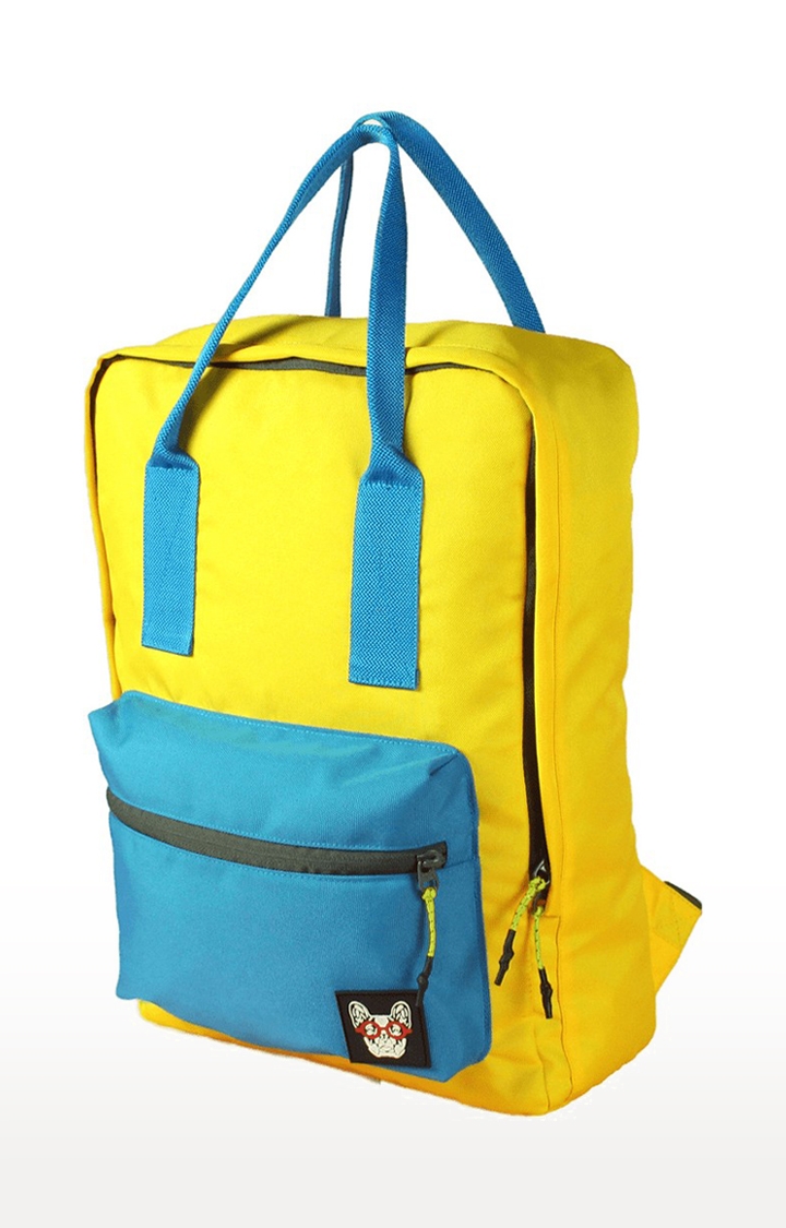 MADBRAG | Unisex Yellow Mad-Pack Buttercup Small Backpack 0