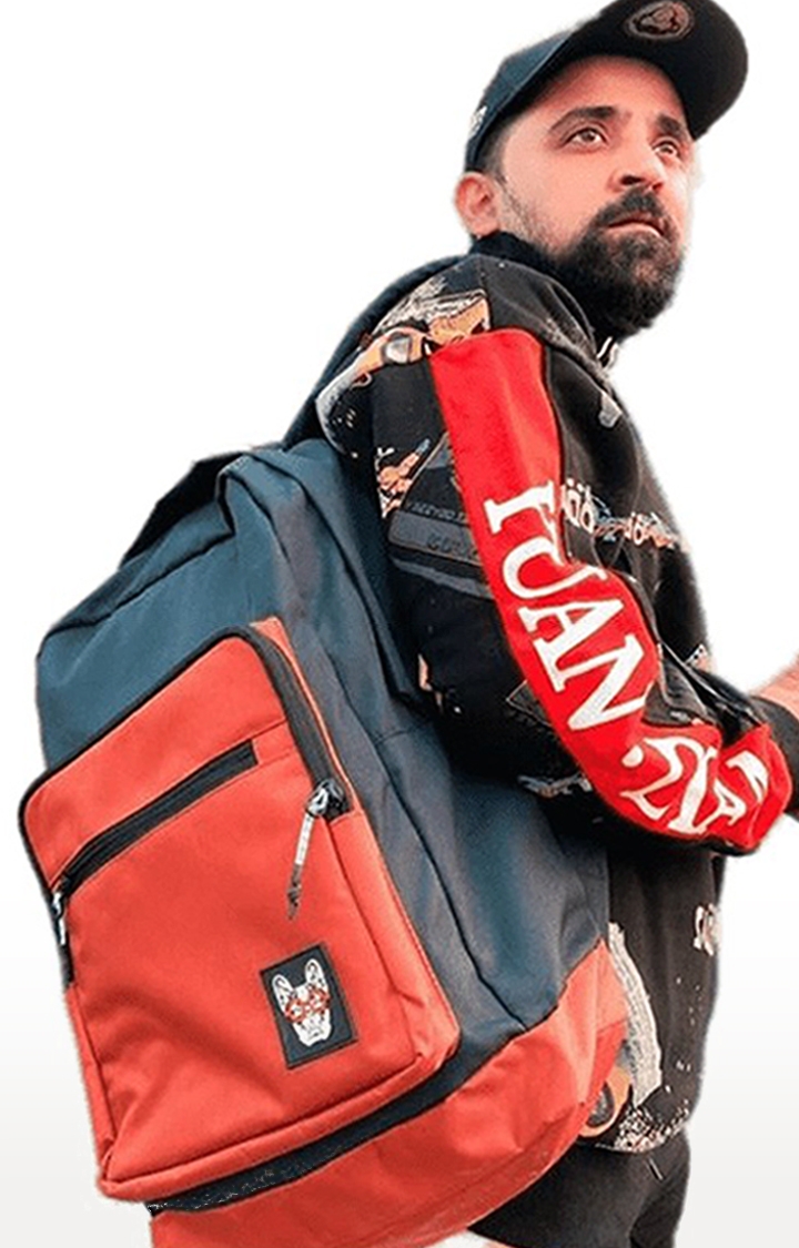 MADBRAG | Unisex Black Mad-Pack Orangeade Backpack 6