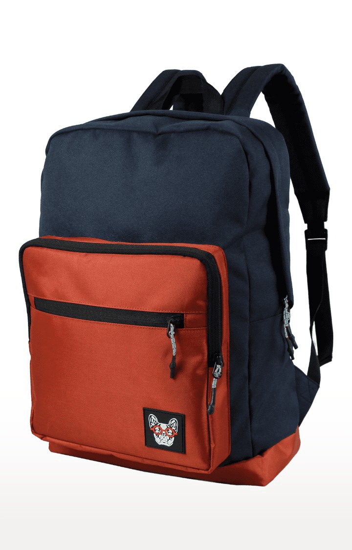 MADBRAG | Unisex Black Mad-Pack Orangeade Backpack 0