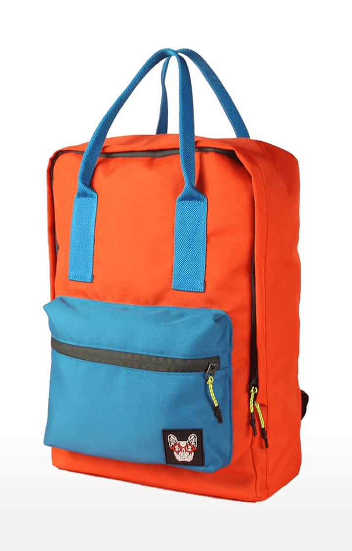 Unisex Orange Mad-Pack Poppy Small Backpack