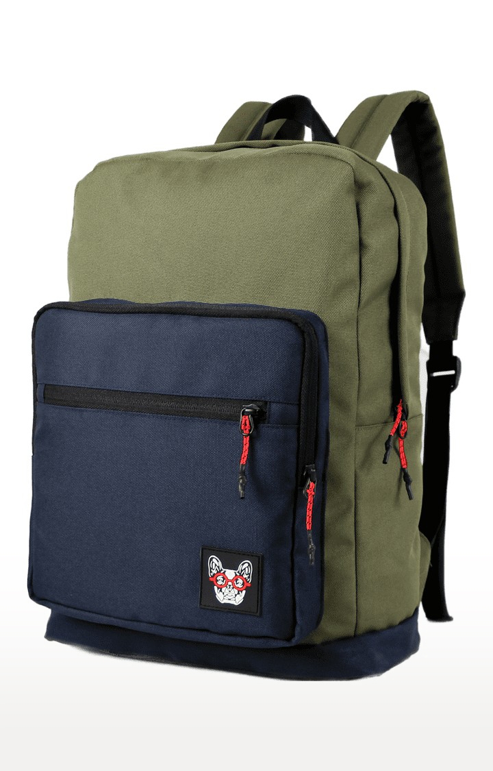 MADBRAG | Unisex Green Mad-Pack Woodbine Backpack 0