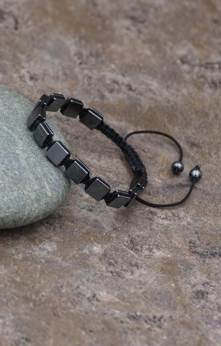 Salty | Retro Black Bracelet