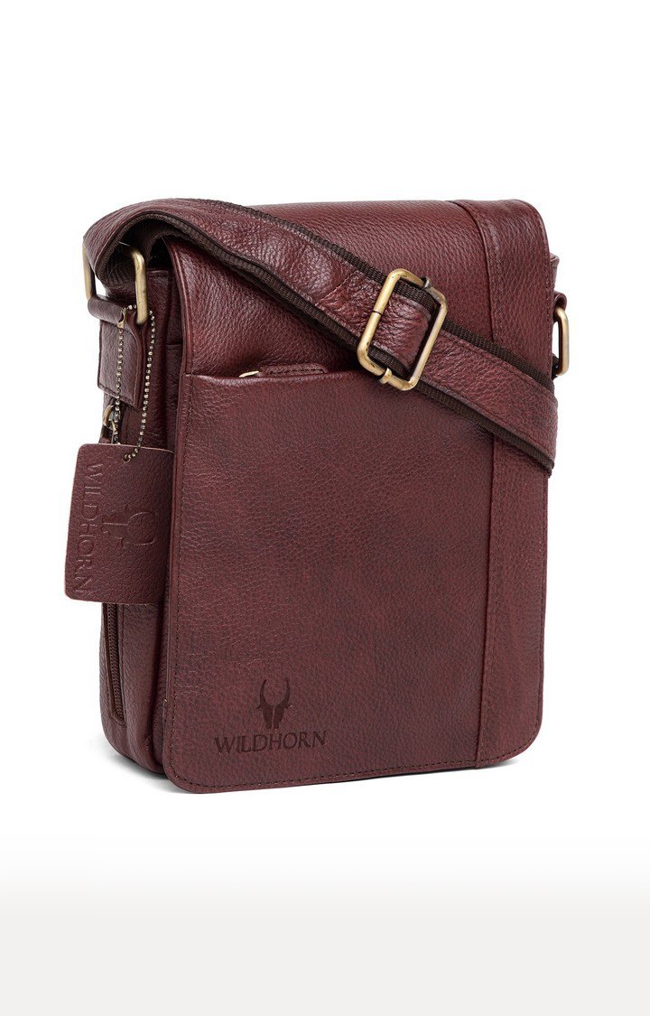 Maroon messenger on sale bag