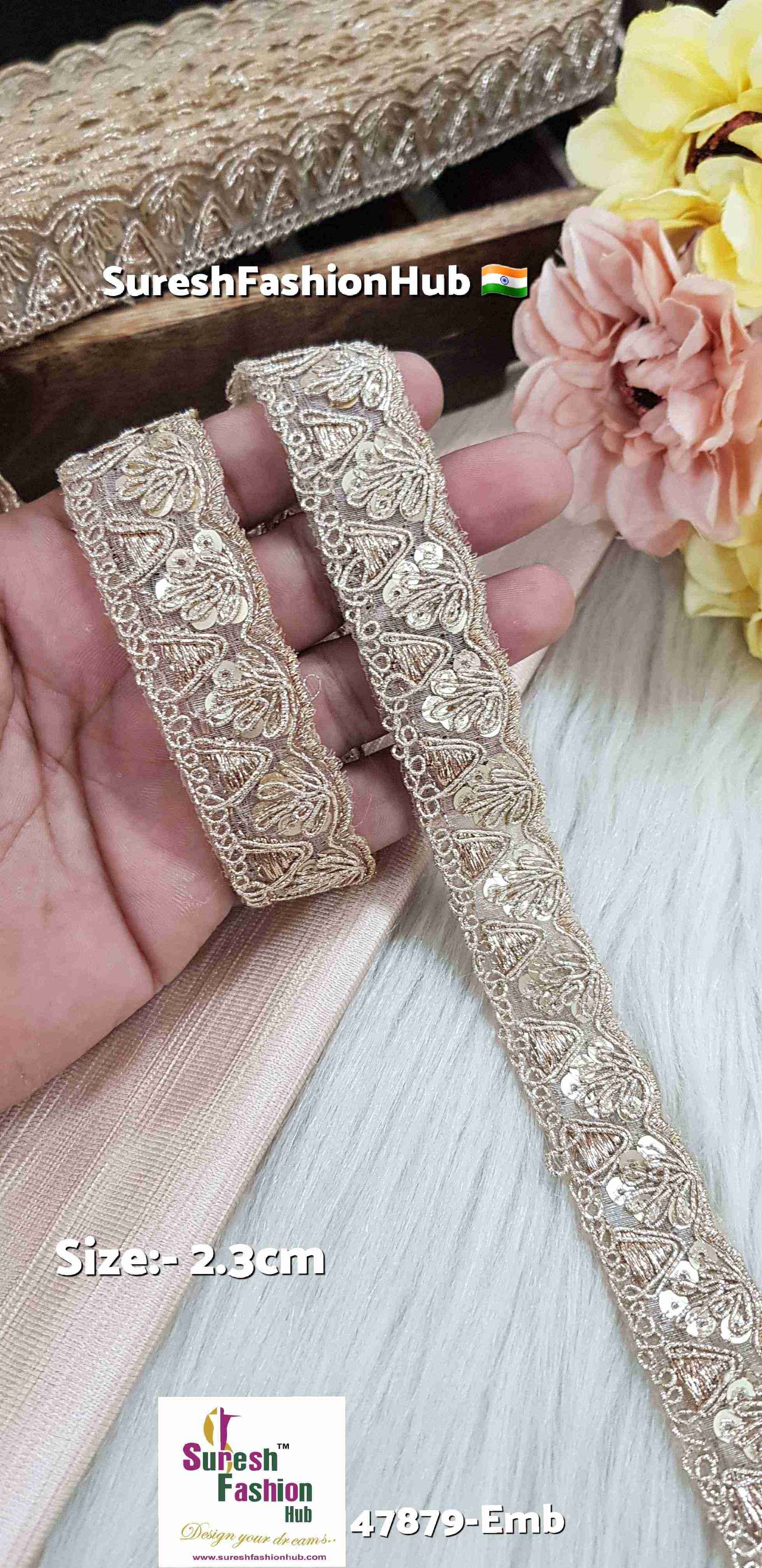 Rose Pink Graceful Scallop Lace