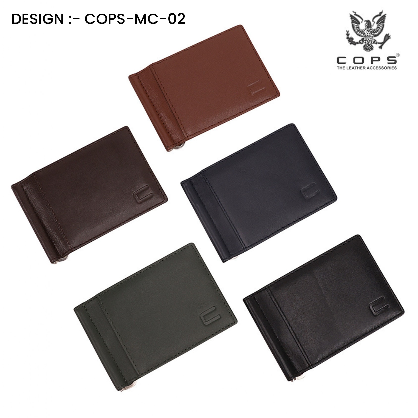 Men’s  Premium Touch Legacy Wallets - Leather Wallet by Cops