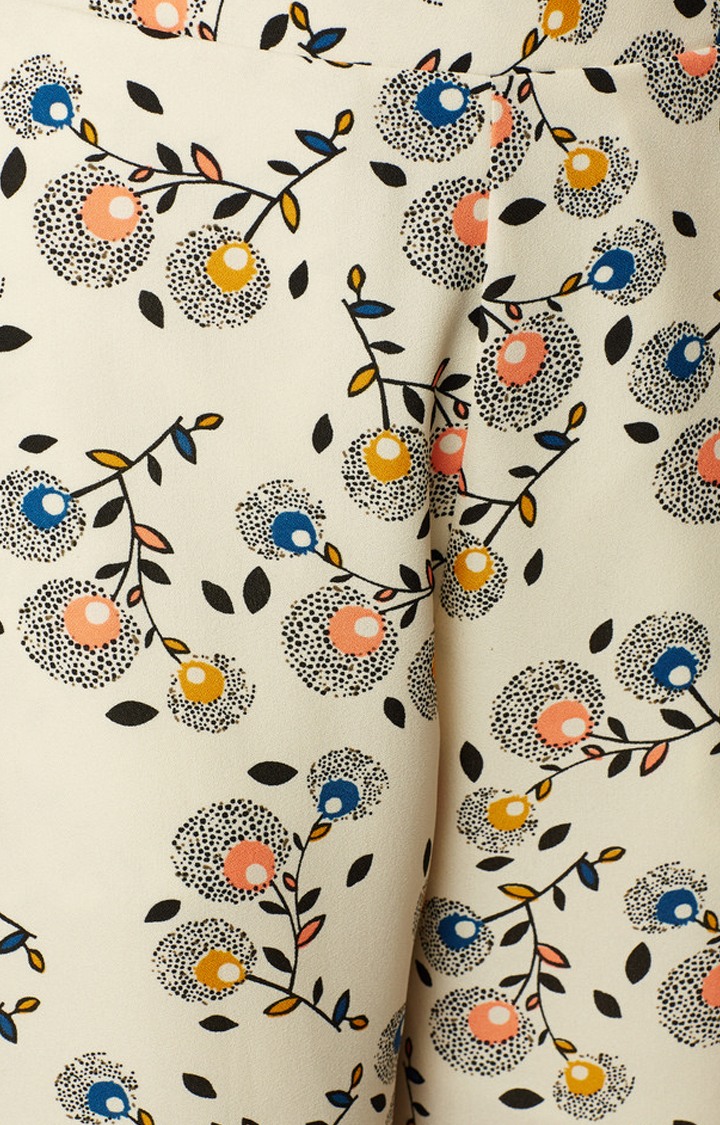 Women's Multi Floral Culottes