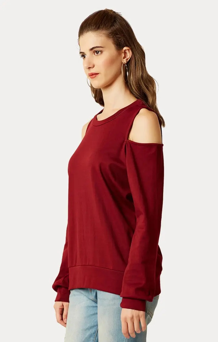 MISS CHASE | Women's Red Solid Tops 2