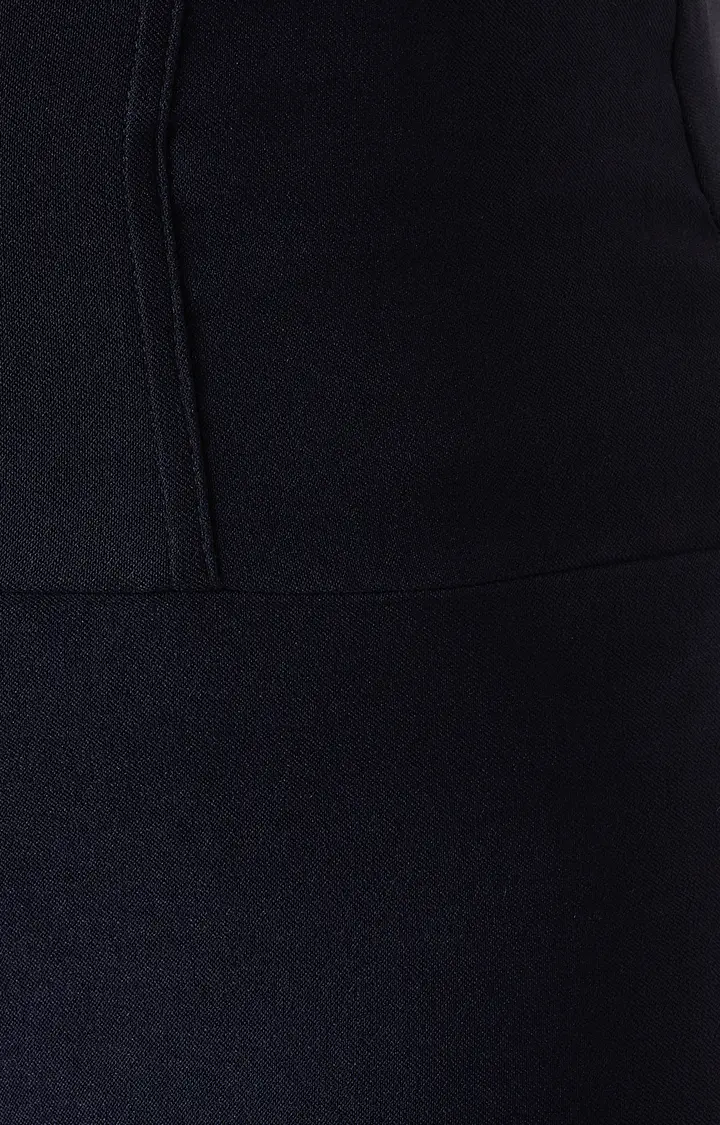 Women's Blue Solid Jeggings