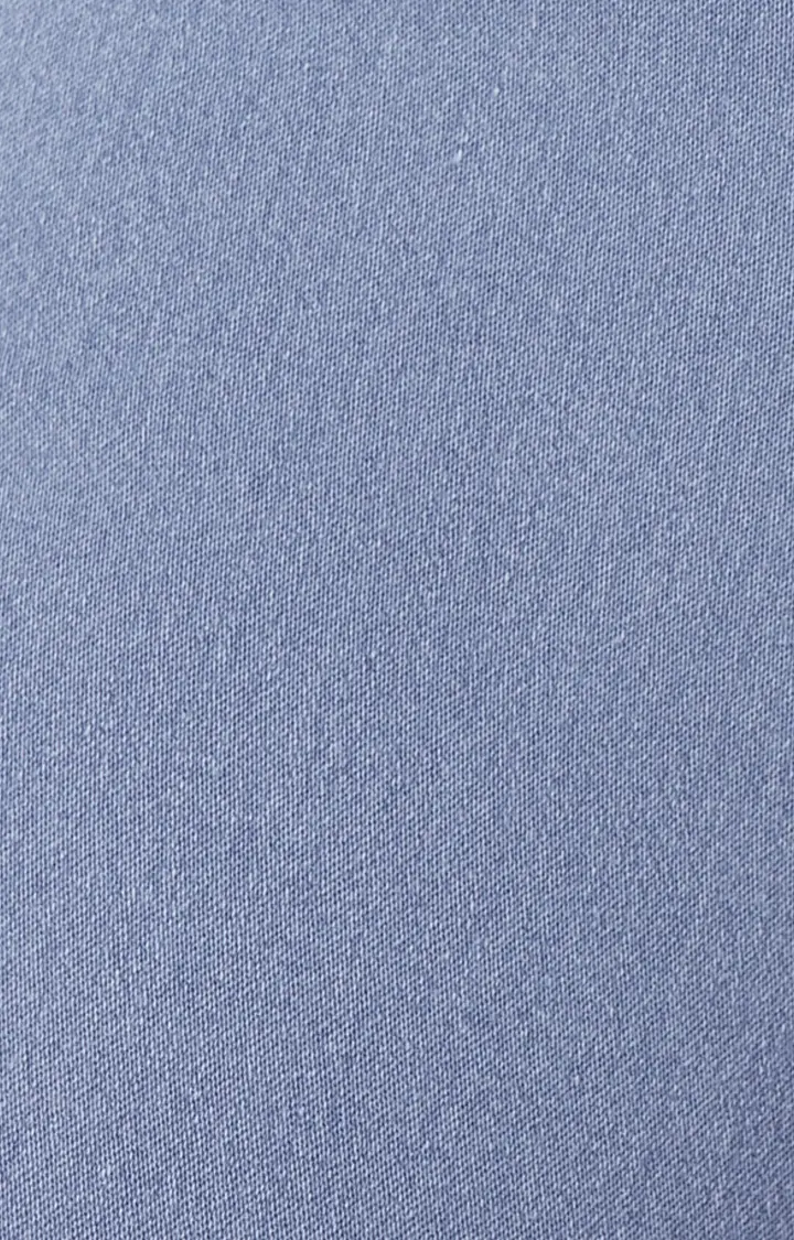 Women's Blue Solid Jeggings