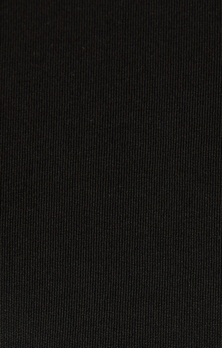 Women's Black Cotton SolidCasualwear Western Jackets