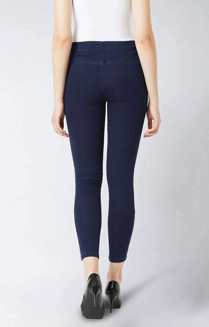 Women's Blue  Jeggings