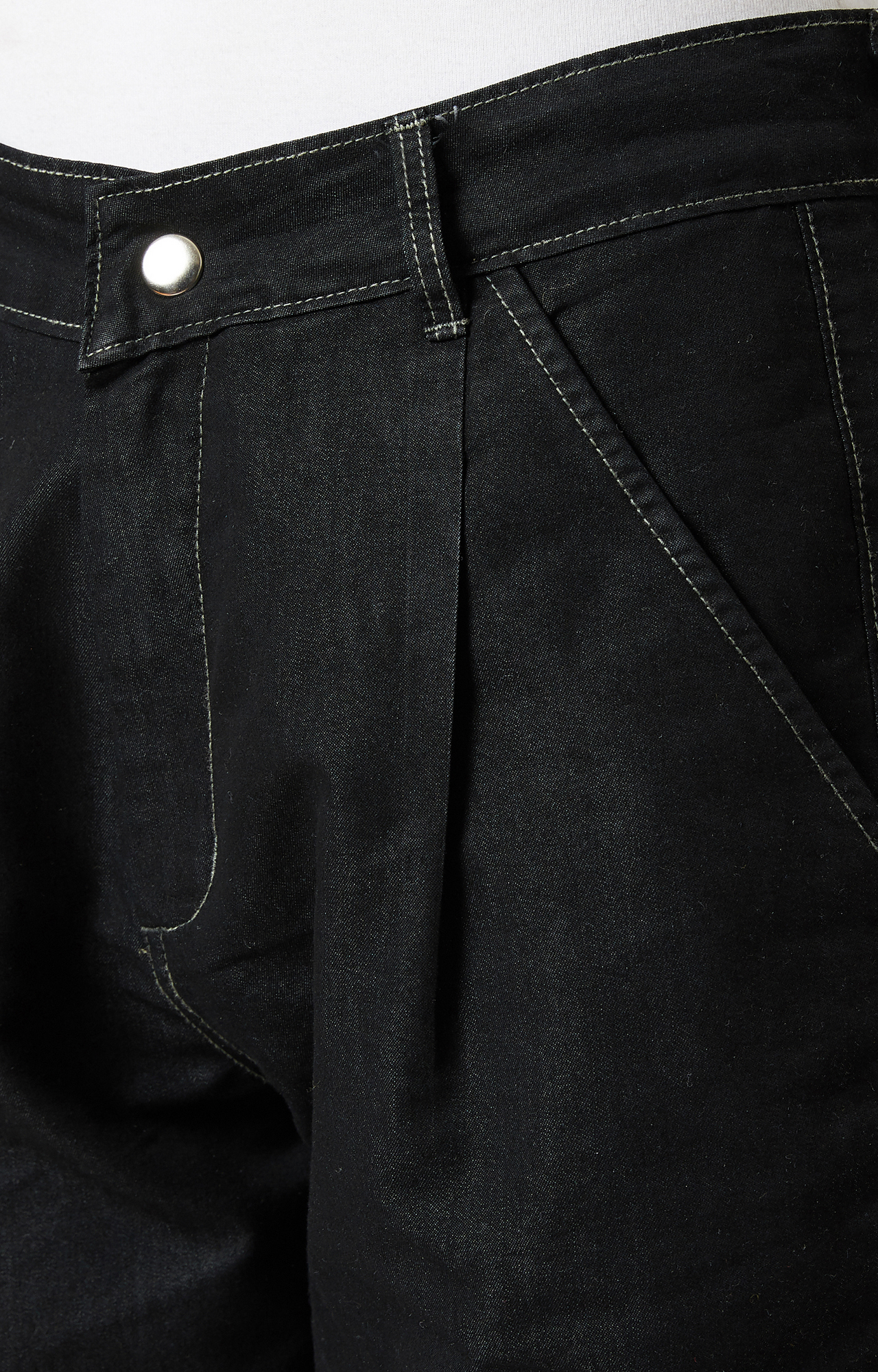Women's Black Solid Boyfriend Jeans