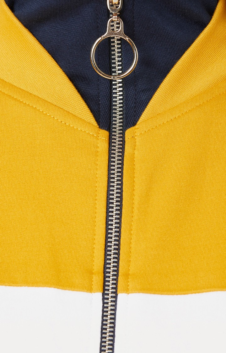 Women's Blue Cotton SolidCasualwear Western Jackets