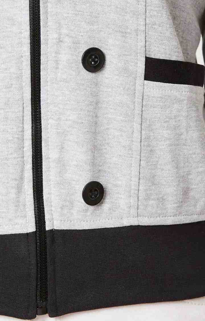 Women's Grey Others MelangeCasualwear Hoodies