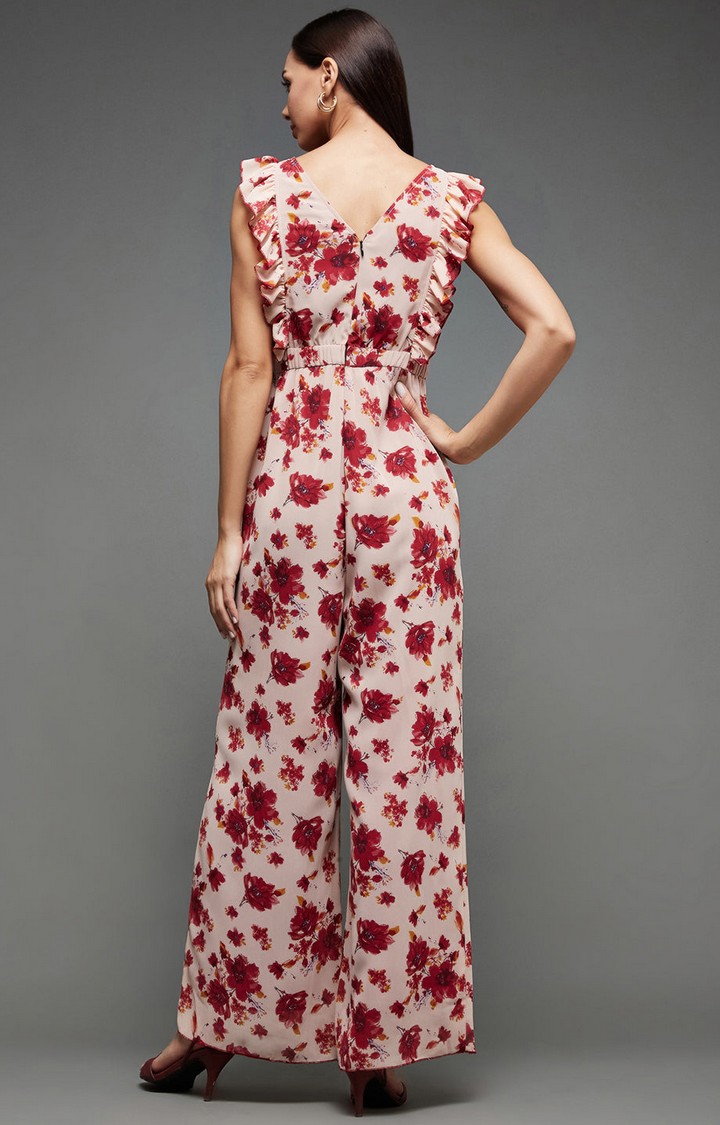 Women's Multi Georgette  Jumpsuits