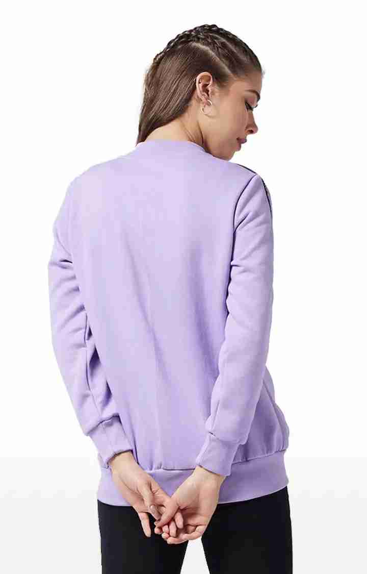 Women's Purple Polycotton SolidCasualwear Western Jackets