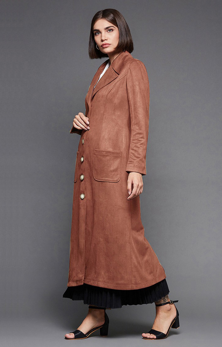 Women's Pink Polyester  Western Jackets