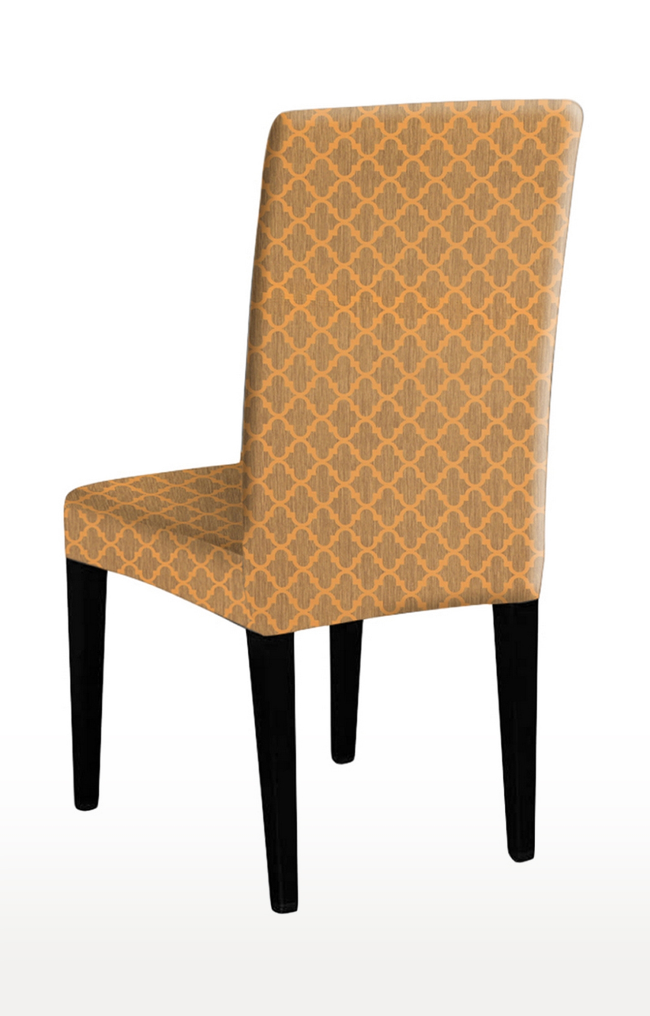COOQS | Mustard Brown Chair Cover (Pack of 6) 2