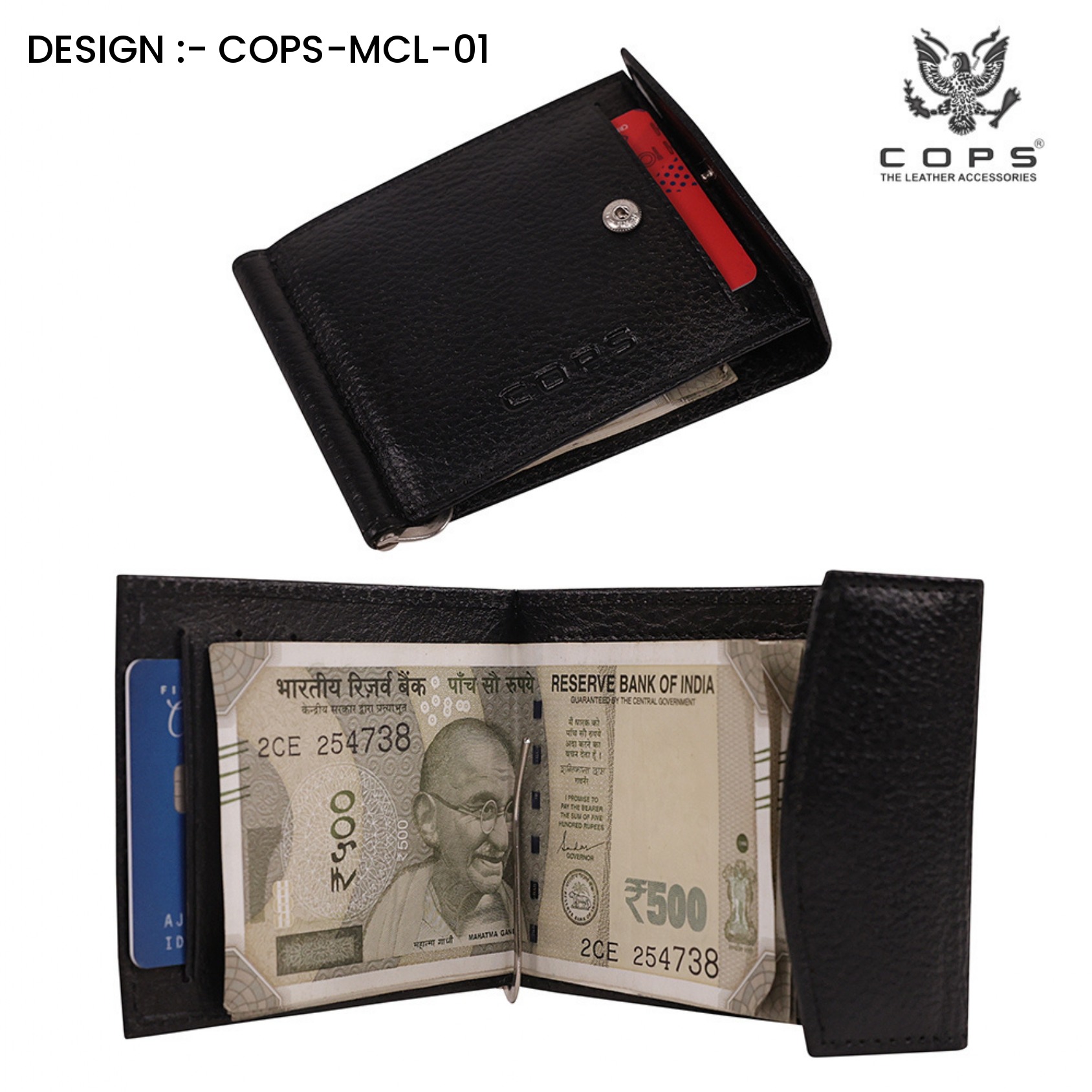 Men’s  Luxury Defined -  Leather Wallet by Cops