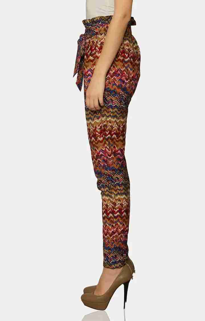 Women's Multi Printed Casual Pants