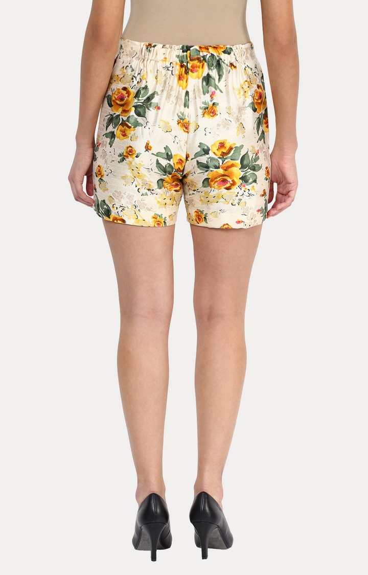 Women's Multi Floral Shorts