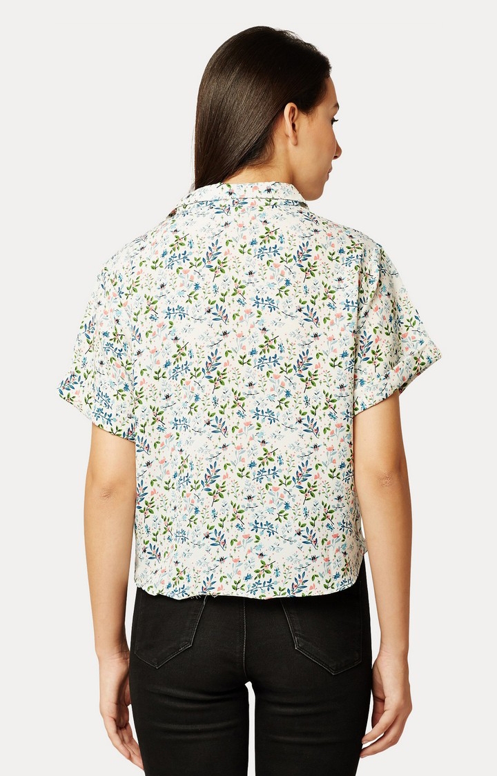 MISS CHASE | Women's Multi Printed Crop Shirts 3