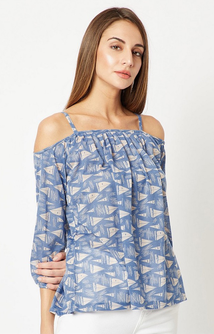 Women's Multi Polyester  Tops