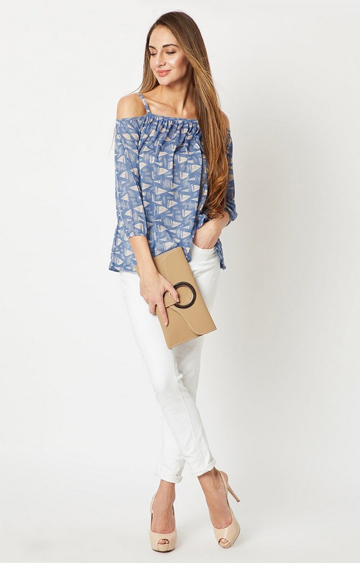 Women's Multi Polyester  Tops