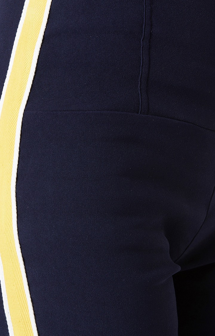 Women's Blue Solid Jeggings