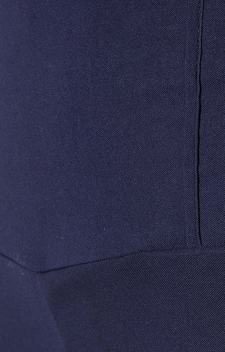 Women's Blue Solid Jeggings
