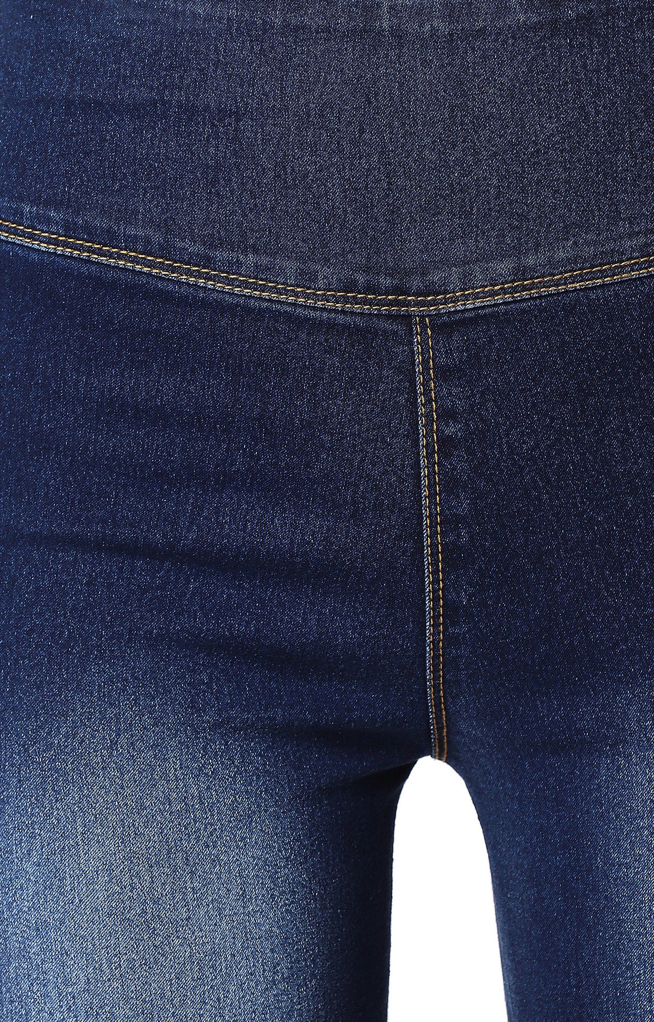 Women's Blue Solid Jeggings