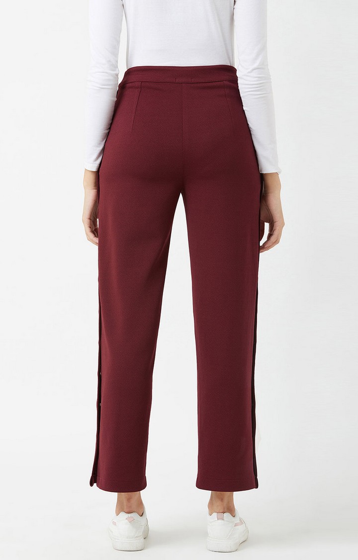 Women's Red  Trousers