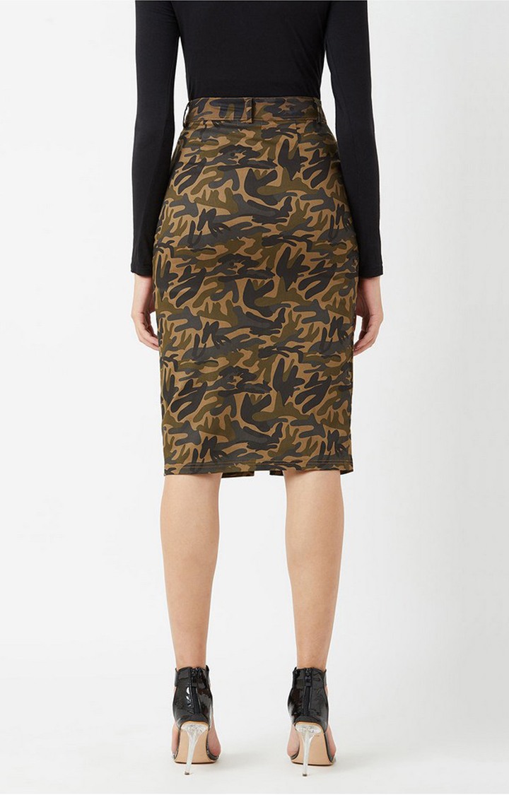 Women's Multi  Pleated Skirt