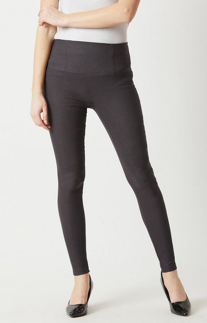 MISS CHASE | Women's Grey  Jeggings