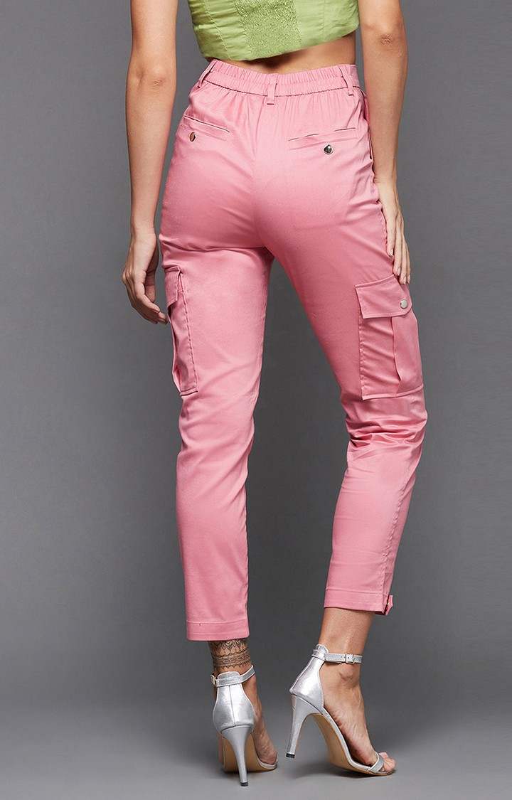 Women's Pink  Cargos