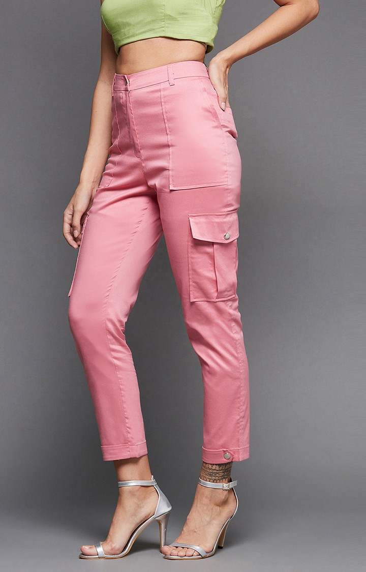 Women's Pink  Cargos