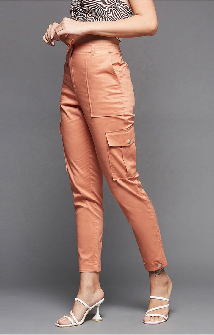 Women's Orange  Cargos