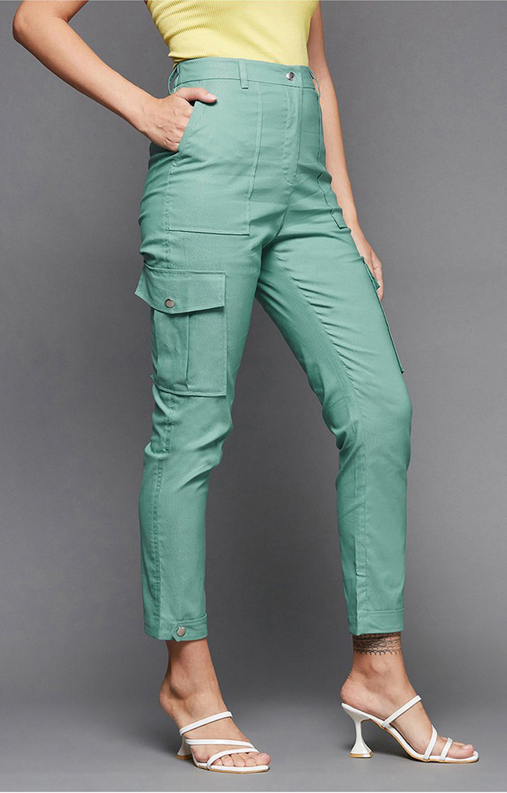 Women's Blue  Cargos