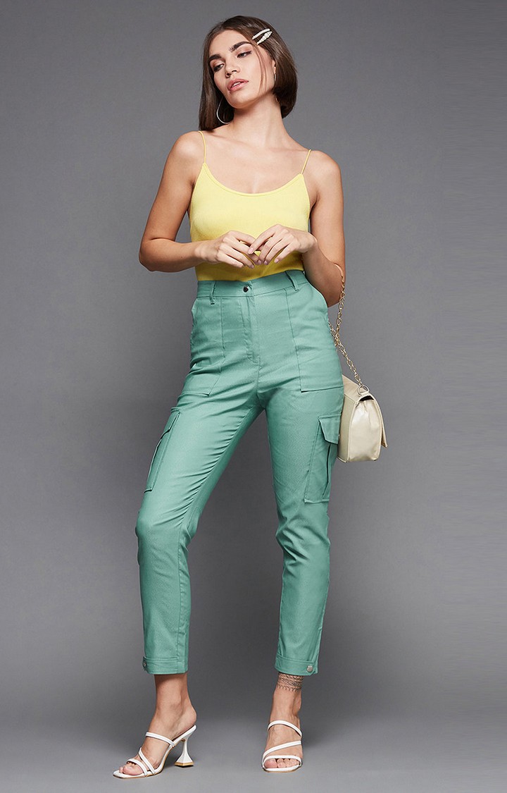 Women's Blue  Cargos