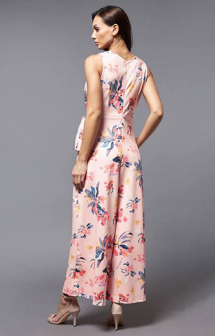 Women's Multi Polyester  Jumpsuits